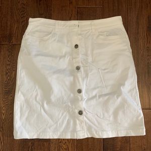 Brooks brothers denim skirt